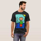 Echte verslaving - Verslaafd voor het leven - Viss T-shirt (Voorkant volledig)