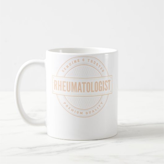 Echte Vertrouwde Reumatoloog Dokter Kleding Koffiemok (Links)