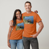 Echte Vietnamese buffels en rijstvelden T-shirt (Unisex)