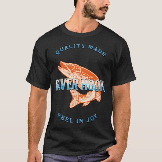 echte visserij t-shirt (Voorkant)