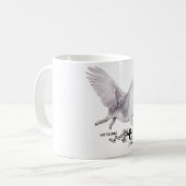 Echte vliegende Varken Populair Gift wanneer varke Koffiemok (Voorkant links)