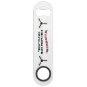 Echte vliegtuigen hebben rekwisieten die P-38 tege Speed Flessenopener (Voorkant)