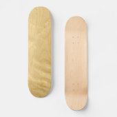 Echte vogeloog esdoornhout fineer houtnerf skateboard (Voorkant)