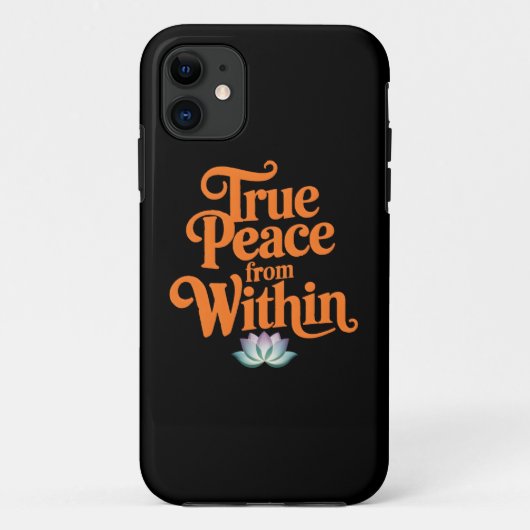 Echte vrede van binnenuit Case-Mate iPhone case (Achterkant)