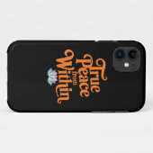 Echte vrede van binnenuit Case-Mate iPhone case (Achterkant (horizontaal))