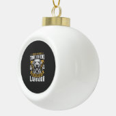 Echte vriend labrador hond keramische bal ornament (Rechts)