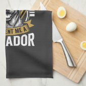 Echte vriend labrador hond theedoek (Quarter Fold)