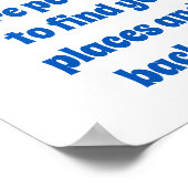 Echte vrienden zijn die zeldzame mensen - vriendsc poster (Hoek)