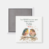 Echte vrienden zijn nooit uit elkaar, misschien op magneet (Voorkant / Achterkant)