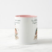 Echte vrienden zijn nooit uit elkaar, misschien op mok (Midden)