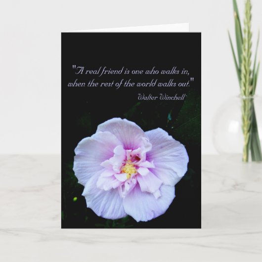 Echte vriendschappen kaart (Voorkant)