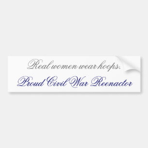Echte vrouwen draag hommels bumpersticker