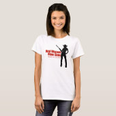 Echte vrouwen hebben Pistolen T-shirt (Voorkant volledig)