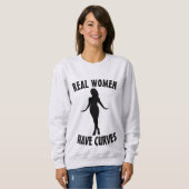ECHTE VROUWEN HEBBEN RONDOMEN PLUS SIZE T-SHIRTS (Voorkant volledig)