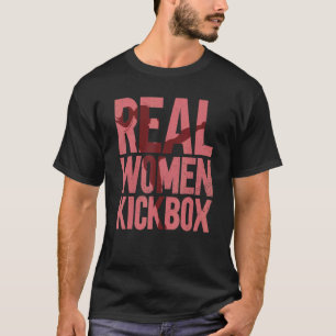 Echte Vrouwen Kickbox Materiaal Arts Kickboksen Ki T-shirt