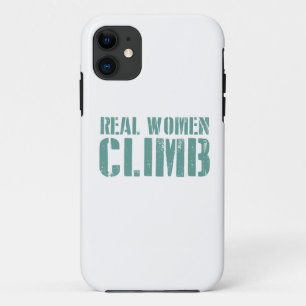 Echte vrouwen klimmen iPhone 11 hoesje