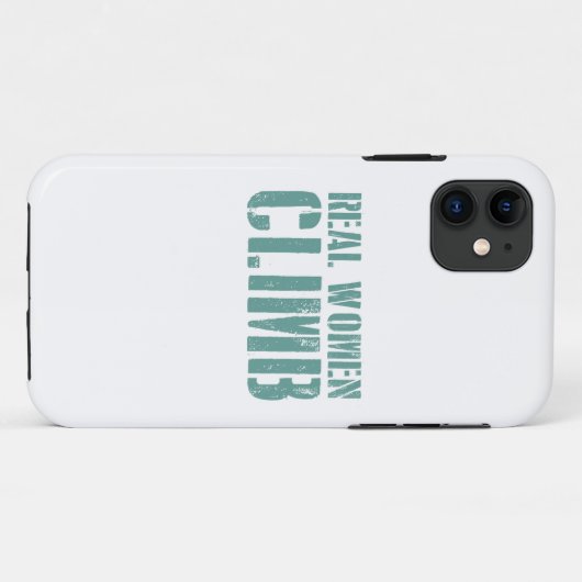 Echte vrouwen klimmen Case-Mate iPhone case (Achterkant (horizontaal))