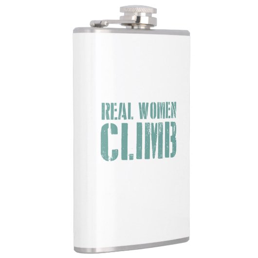 Echte vrouwen klimmen heupfles (Rechts)