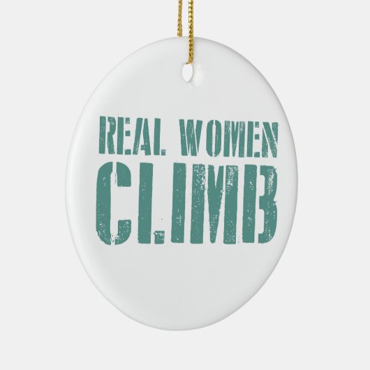 Echte vrouwen klimmen keramisch ornament (Rechts)