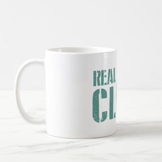 Echte vrouwen klimmen koffiemok (Links)