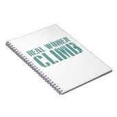 Echte vrouwen klimmen notitieboek (Rechterzijde)