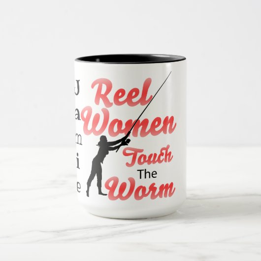 "Echte vrouwen..." Koffie Mok (Midden)