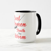"Echte vrouwen..." Koffie Mok (Voorkant rechts)