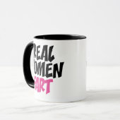 Echte vrouwen mok (Voorkant links)