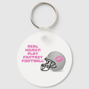 Echte vrouwen spelen een fantastisch Football Sleutelhanger