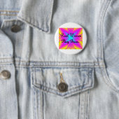 Echte vrouwen spelen een rol ronde button 5,7 cm (In situ)