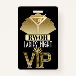 Echte vrouwen van... Lanyard Badge