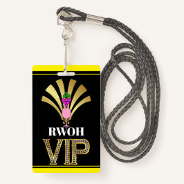 Echte vrouwen van... Lanyard Badge