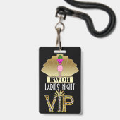 Echte vrouwen van... Lanyard Badge (Front with Lanyard)