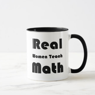 Echte Wiskunde voor vrouwelijke teach Mok