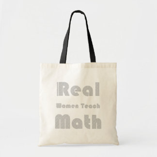 Echte Wiskunde voor vrouwelijke teach Tote Bag