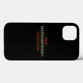 Echte wiskundigen hebben krommen | Funny Wiskunde Case-Mate iPhone Case (Achterkant (horizontaal))