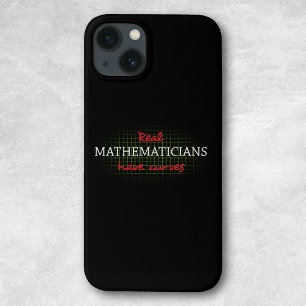 Echte wiskundigen hebben krommen Funny Wiskunde Case-Mate iPhone Case