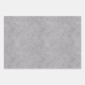 Echte witte marmervormig ontwerp - uniek van wit inpakpapier vel (Voorkant 3)