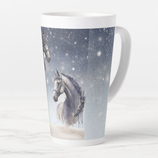 Echte woning & wonen latte mok (Rechterhoek)