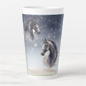 Echte woning & wonen latte mok (Voorkant)