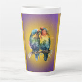 Echte woning & wonen latte mok (Voorkant)