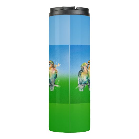 Echte woning & wonen thermosbeker (Achterkant)