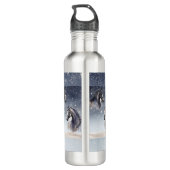 Echte woning & wonen waterfles  (Achterkant)