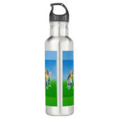 Echte woning & wonen waterfles  (Achterkant)