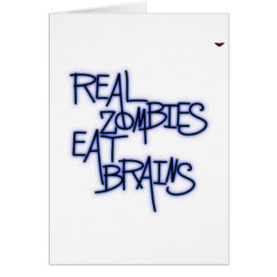 Echte Zombies eten breinen uit!