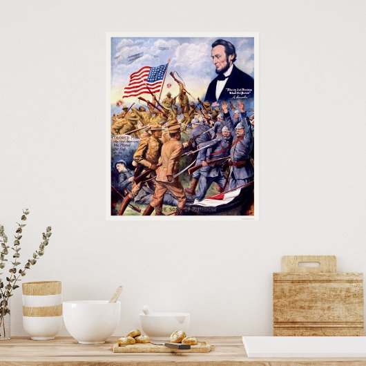 Echte zonen van vrijheid poster (Keuken)