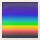 Echte zonne-energie glazen onderzetter (Voorkant)