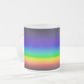 Echte zonne-energie matglas koffiemok (Voorkant links)