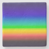 Echte zonne-energie stenen onderzetter (Voorkant)