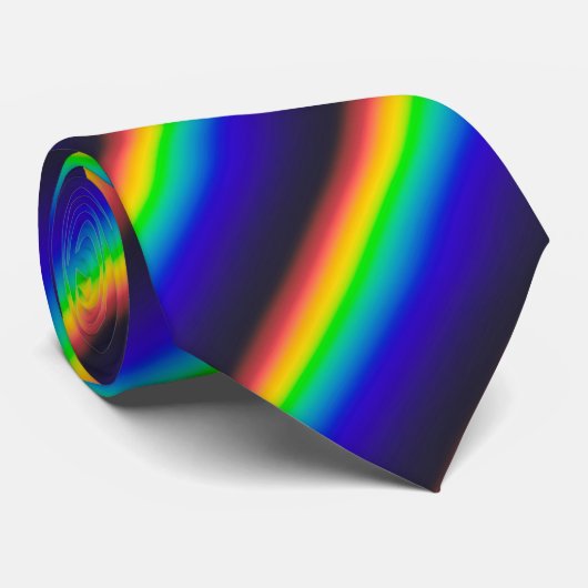 Echte zonne-energie stropdas (Opgerold)